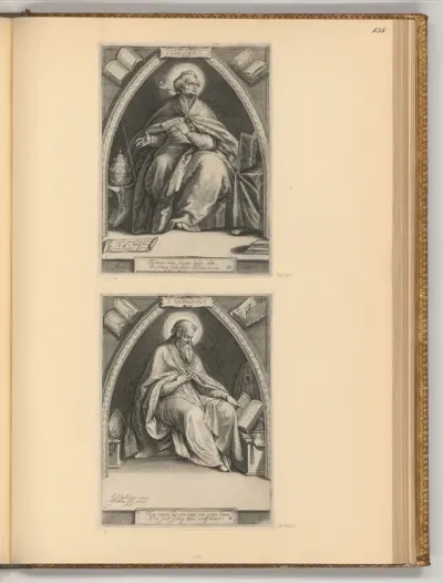 Hl. Gregor, Papst Gregor I. der Große; Hl. Ambrosius