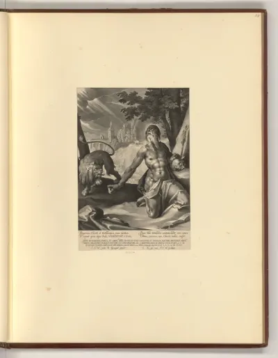 Hl. Hieronymus in der Einöde
