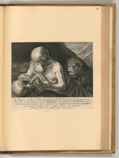Hl. Hieronymus in der Einöde