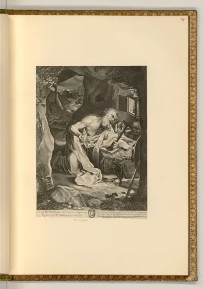 Hl. Hieronymus in der Grotte