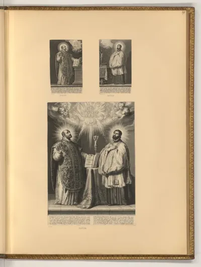 Hl. Ignatius von Loyola und hl. Franz Xaver