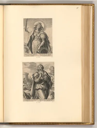 Hl. Katharina; Hl. Agnes