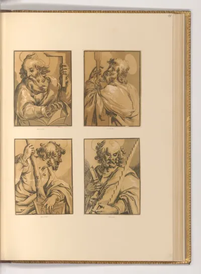Hl. Thomas; Hl. Jakobus d. J.; Judas Thaddäus; Simon Zelotes