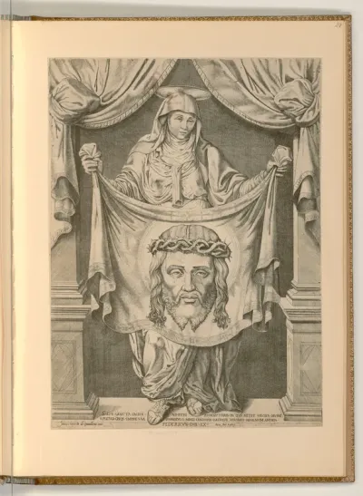 Hl. Veronika mit dem  Schweißtuch Christi