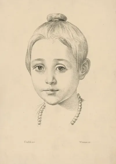 Hlava dievčatka