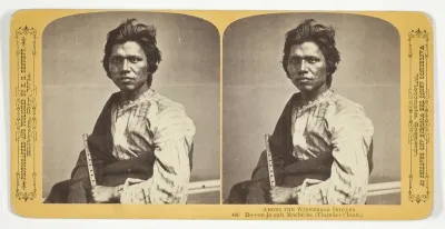 Ho-con-ja-gab Moche he (Thunder Cloud.), No. 480 from the series "Among the Winnebago Indians"