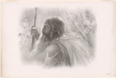 Hoche, Joubert, and Ossian [Ossian Receiving the Shades of French Heroes]