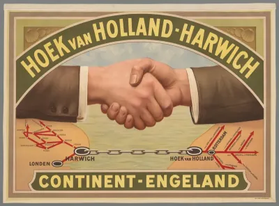 Hoek van Holland - Harwich. Continent - Engeland