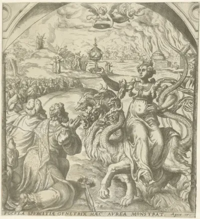 Hoer van Babylon en de vernietiging van Babylon