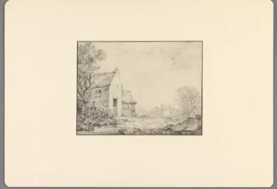 Hoeve aan een sloot