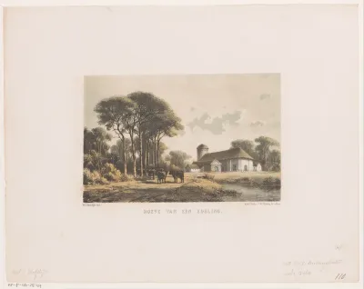 Hoeve van een edeling, 8e of 9e eeuw