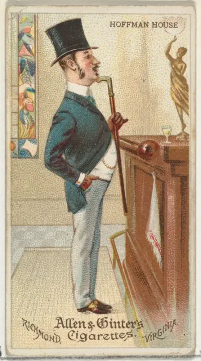 Hoffman House, from World's Dudes series (N31) for Allen & Ginter Cigarettes
