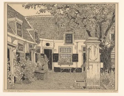 Hofje van Loo in Haarlem