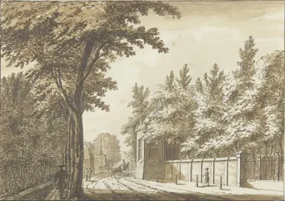 Hofstede Bosch-en-Hoven buiten Haarlem
