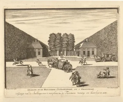 Hofstede Clingendael bij 's Gravenhage
