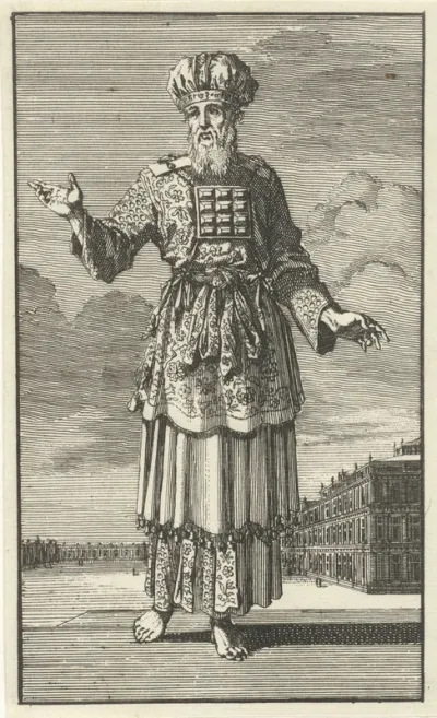 Hogepriester in liturgische kleding (variant B)