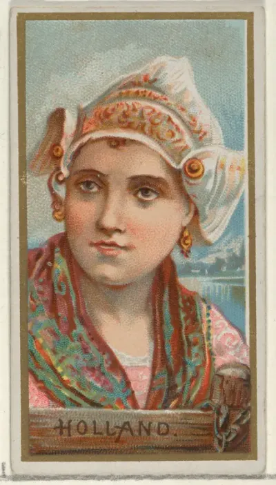 Holland, from the Types of All Nations series (N24) for Allen & Ginter Cigarettes