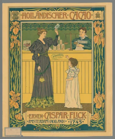 Höllandischer Cacao. Erven Caspar Flick