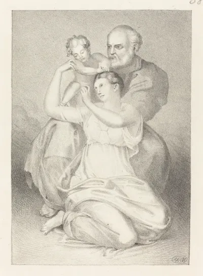 Holy Family, from Michelangelo