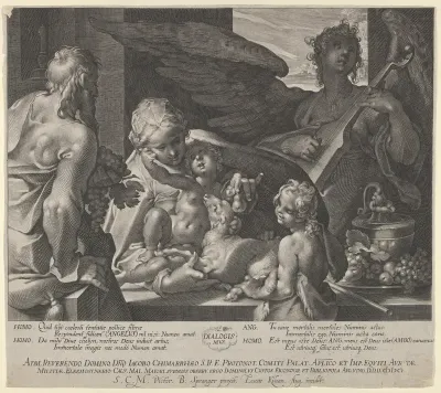 Holy Family with Saint John