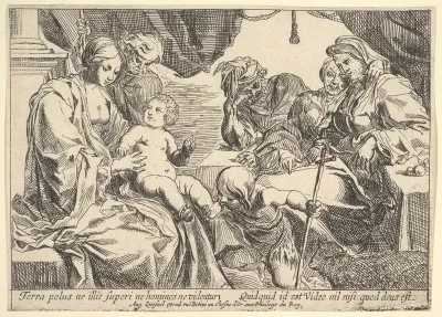 Holy Family with Saints, from "Episodes from the New Testament"