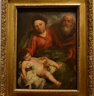 Holy Family with sleeping Child