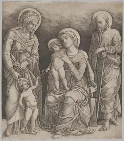 Holy Family with St. Elizabeth and the Infant St. John the Baptist