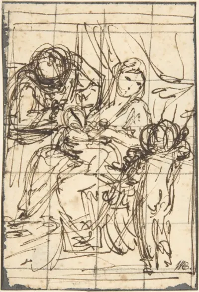 Holy Family with St. John the Baptist
