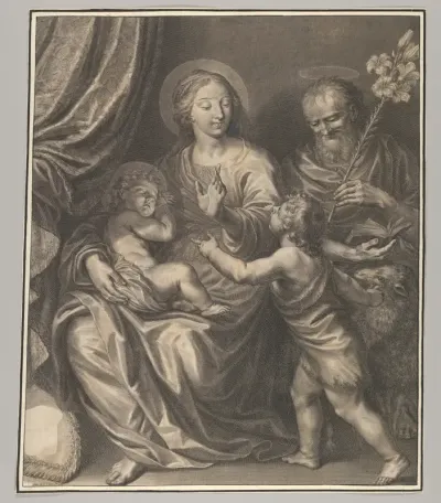Holy Family with Young St. John the Baptist