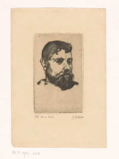 Homme barbu
