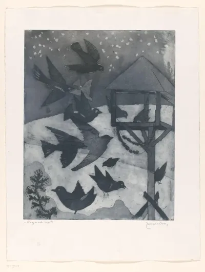Hongerende vogels