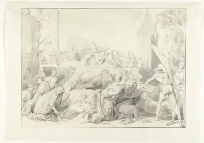 Hongersnood tijdens het beleg van Leiden, 1574