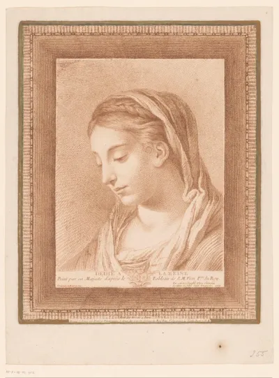 Hoofd van Maria