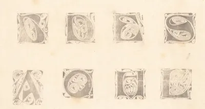 Hoofdletters A, B, D, E, H, L, Q en S