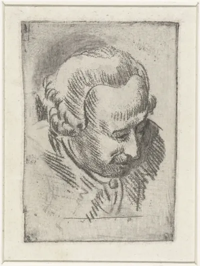 Hoofdstudie van Jean Baptiste Coclers