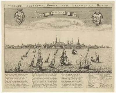 Hoorn gezien vanaf de haven