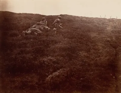 Horace and Edward Stalking Stags