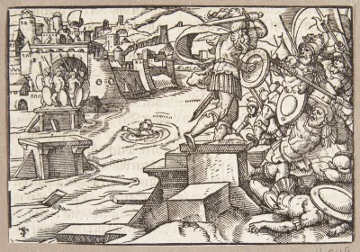 Horatius Cocles forsvarer Rom ved broen