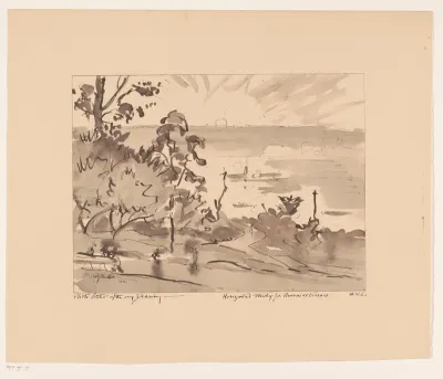 Horizontal Study for Riverside Terrace