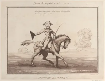 Horse Accomplishments, Sketch 10: A Minuet Dancer !!