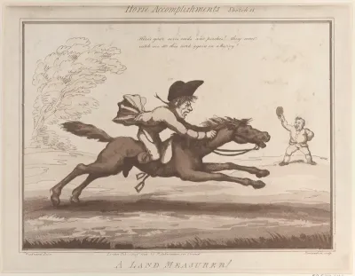 Horse Accomplishments, Sketch 11: A Land Measurer !!