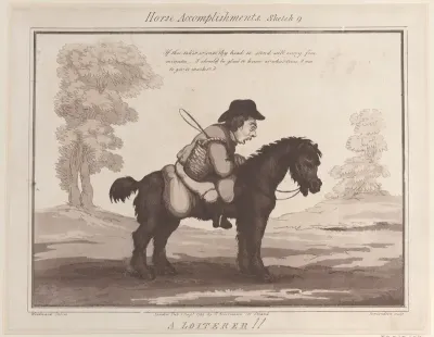 Horse Accomplishments, Sketch 9: A Loiterer !!