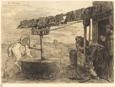 Horse driven Mill