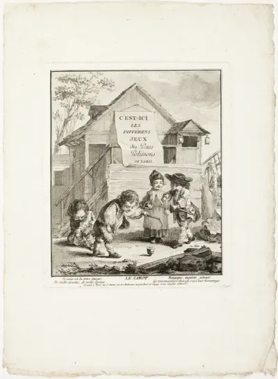 Horse Shoes, from The Games of the Urchins of Paris