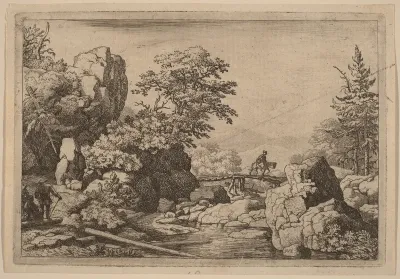 Horseman on a Bridge
