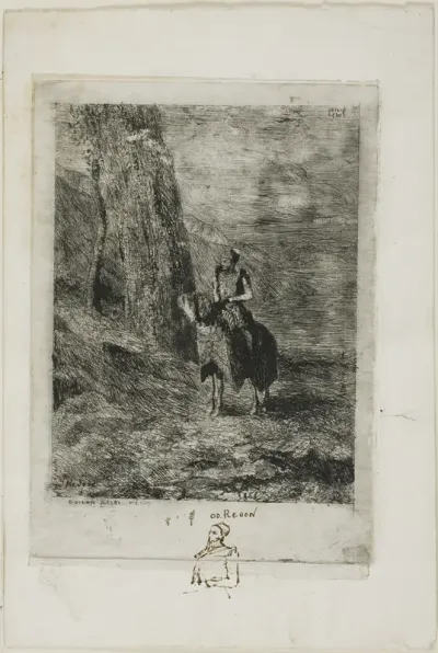 Horseman Waiting