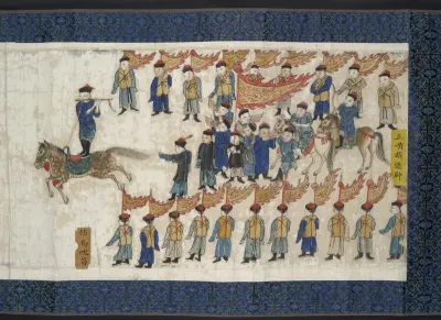 Horsemanship Competition for the Shunzhi Emperor
