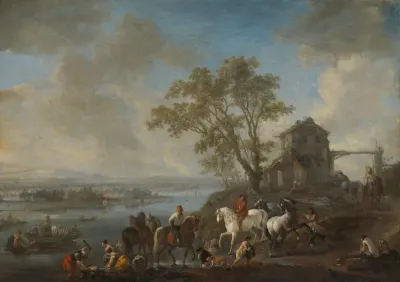 Horsepond on a River