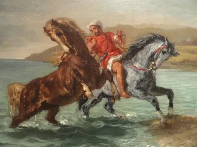 Horses Coming Out of the Sea