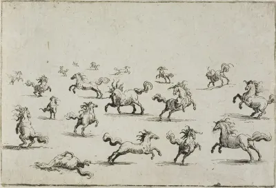 Horses Running Free, from The Caprices